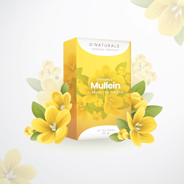 Organic Mullein Herbal Tea Ad 52683 32752