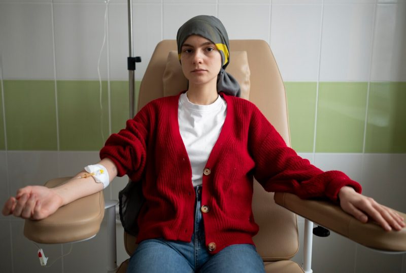 Patient getting chemotherapy treatment Free Photo Patient getting chemotherapy treatment Free Photo