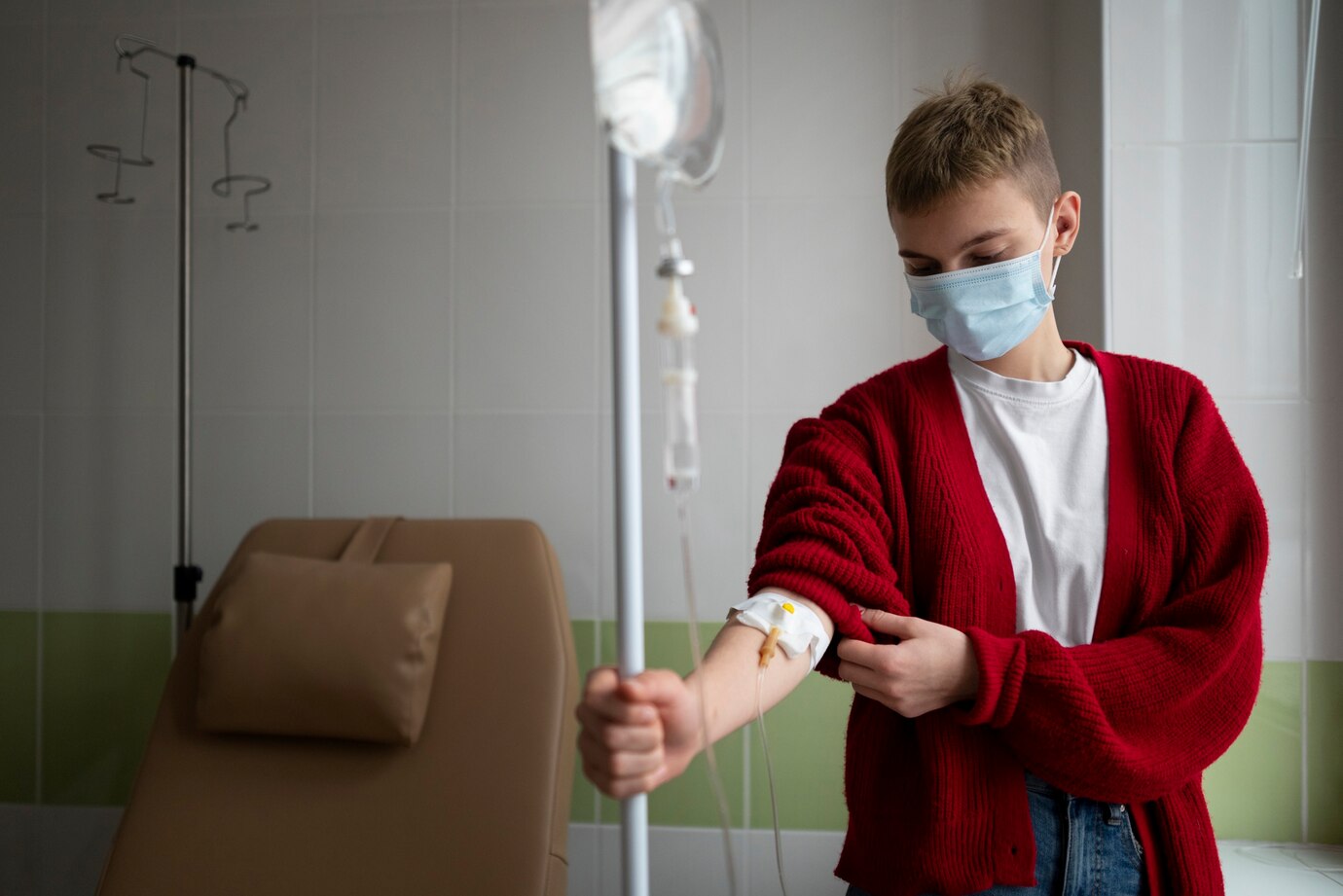Patient Getting Chemotherapy Treatment 23 2149261105