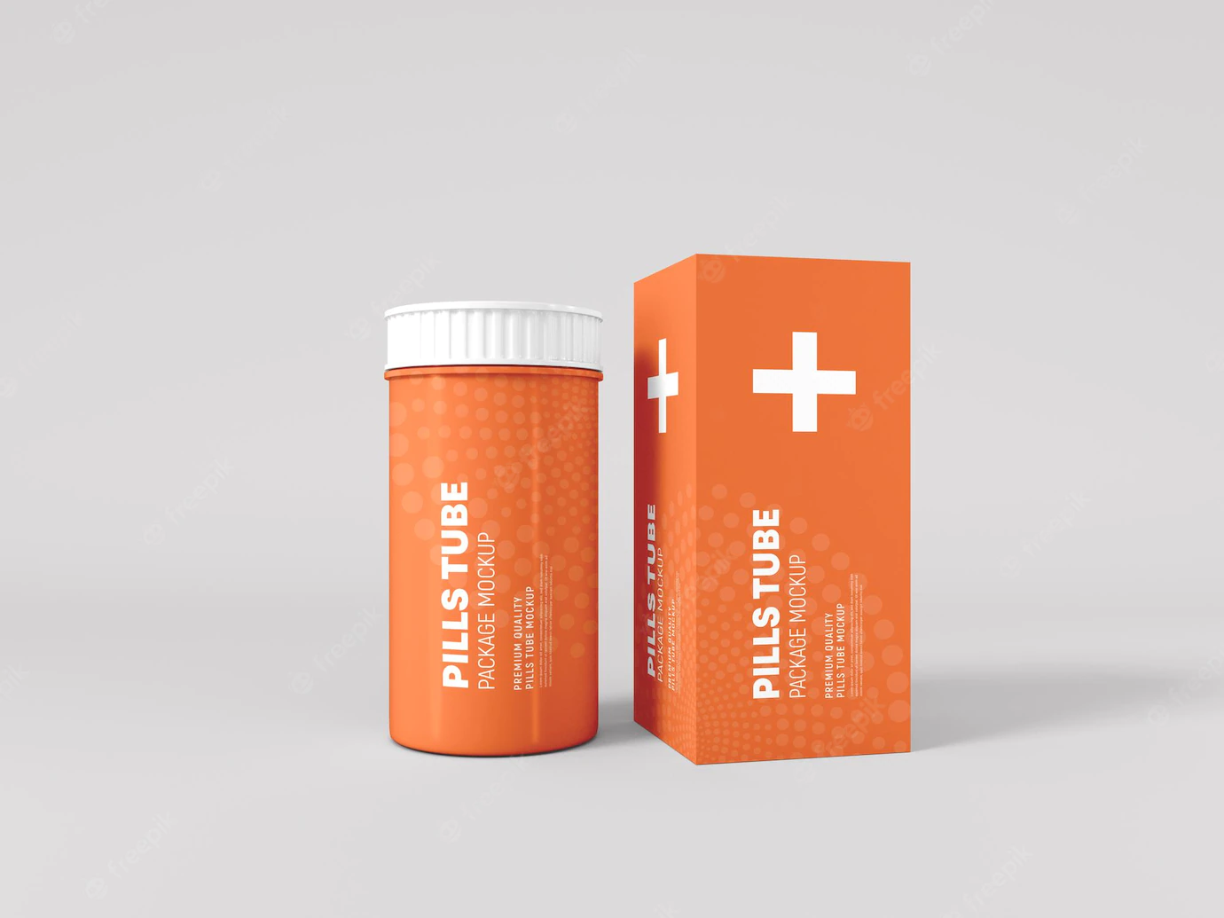 Plastic Pill Tube With Box 439185 2792