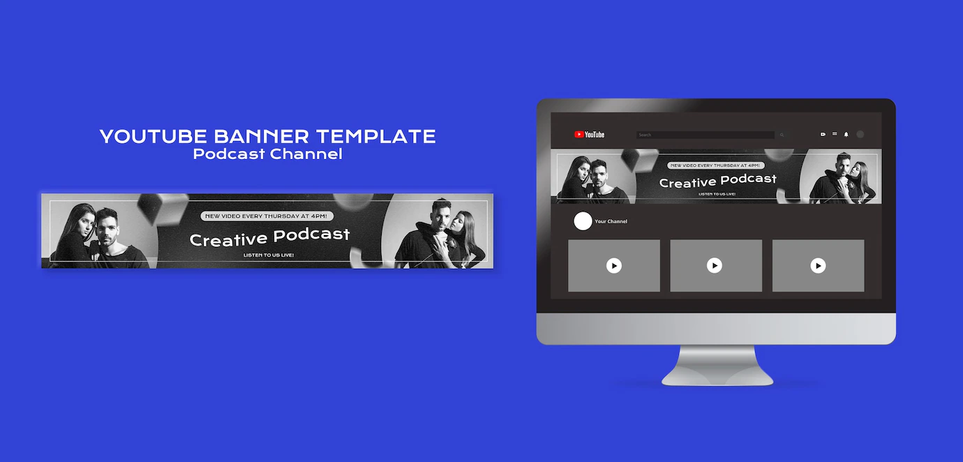 Podcast Youtube Banner Template 23 2148951977