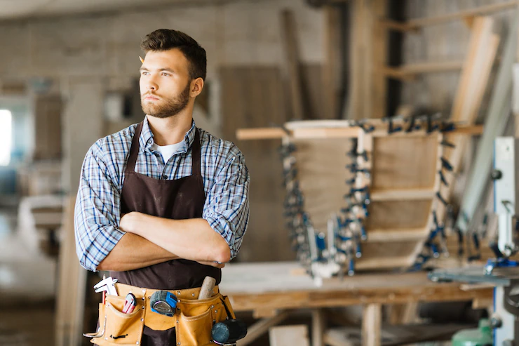 Portrait Bearded Carpenter 1098 12964