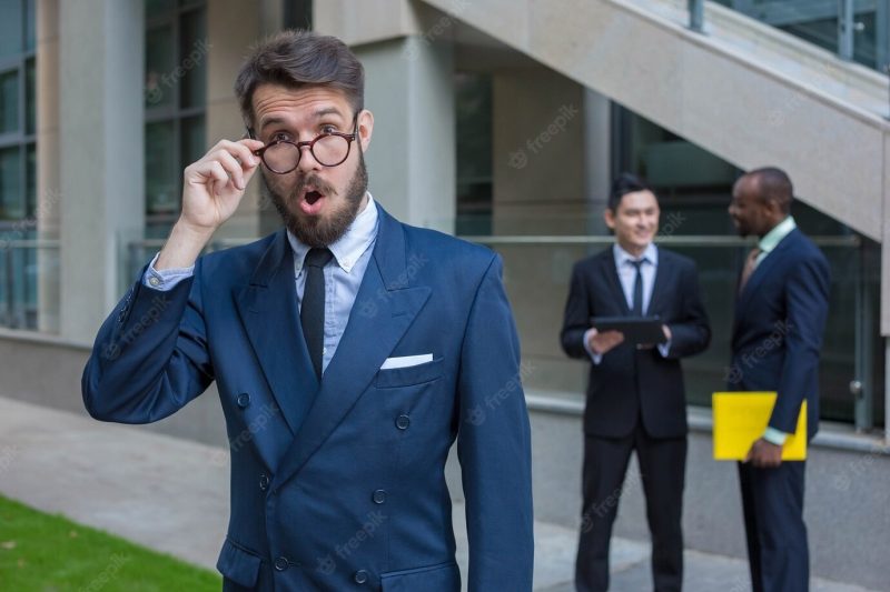 Portrait of multi ethnic business team Free Photo