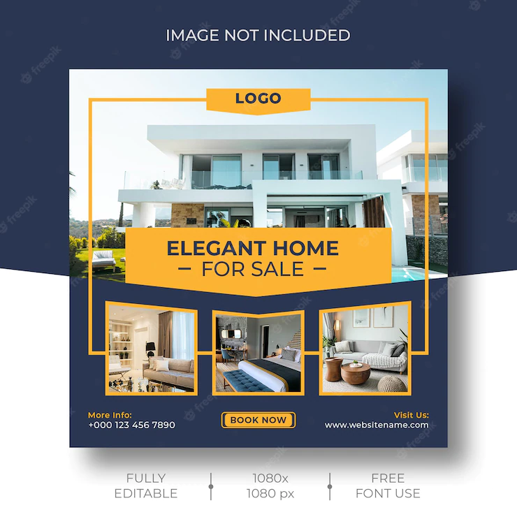 Real Estate Social Media Instagram Post Template 237398 397