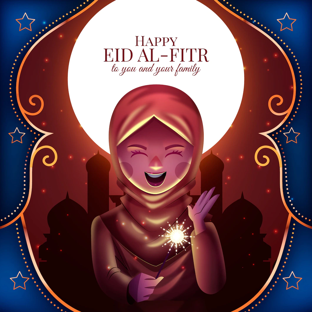 Realistic Eid Al Fitr Illustration 52683 84034