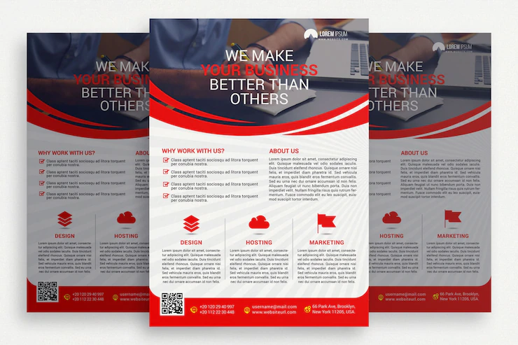 Red White Business Brochure 1389 139