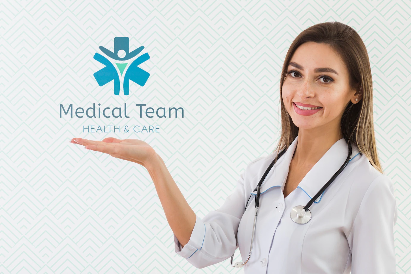 Smiley Nurse Having Stethoscope 23 2148444830