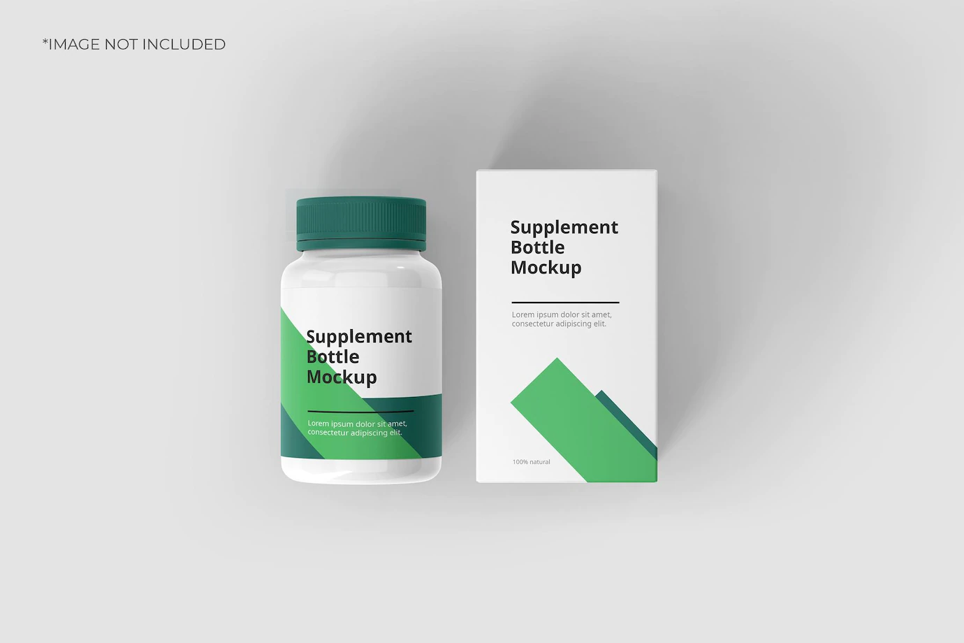 Supplement Bottle Packaging Mockup 144389 283