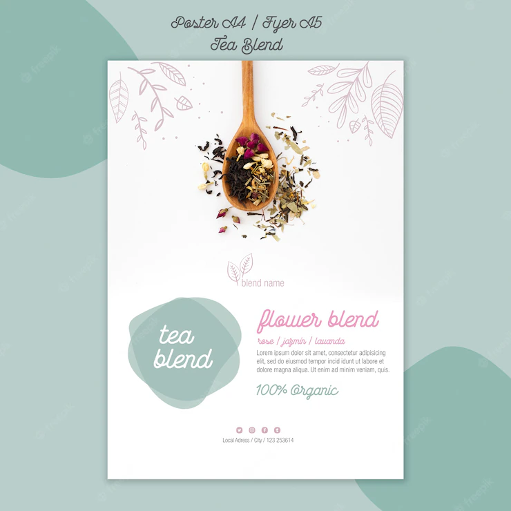 Tea Blend Poster Design 23 2148618748