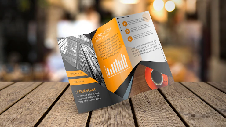 Trifold Brochure Mockup Tabletop 23 2147861690