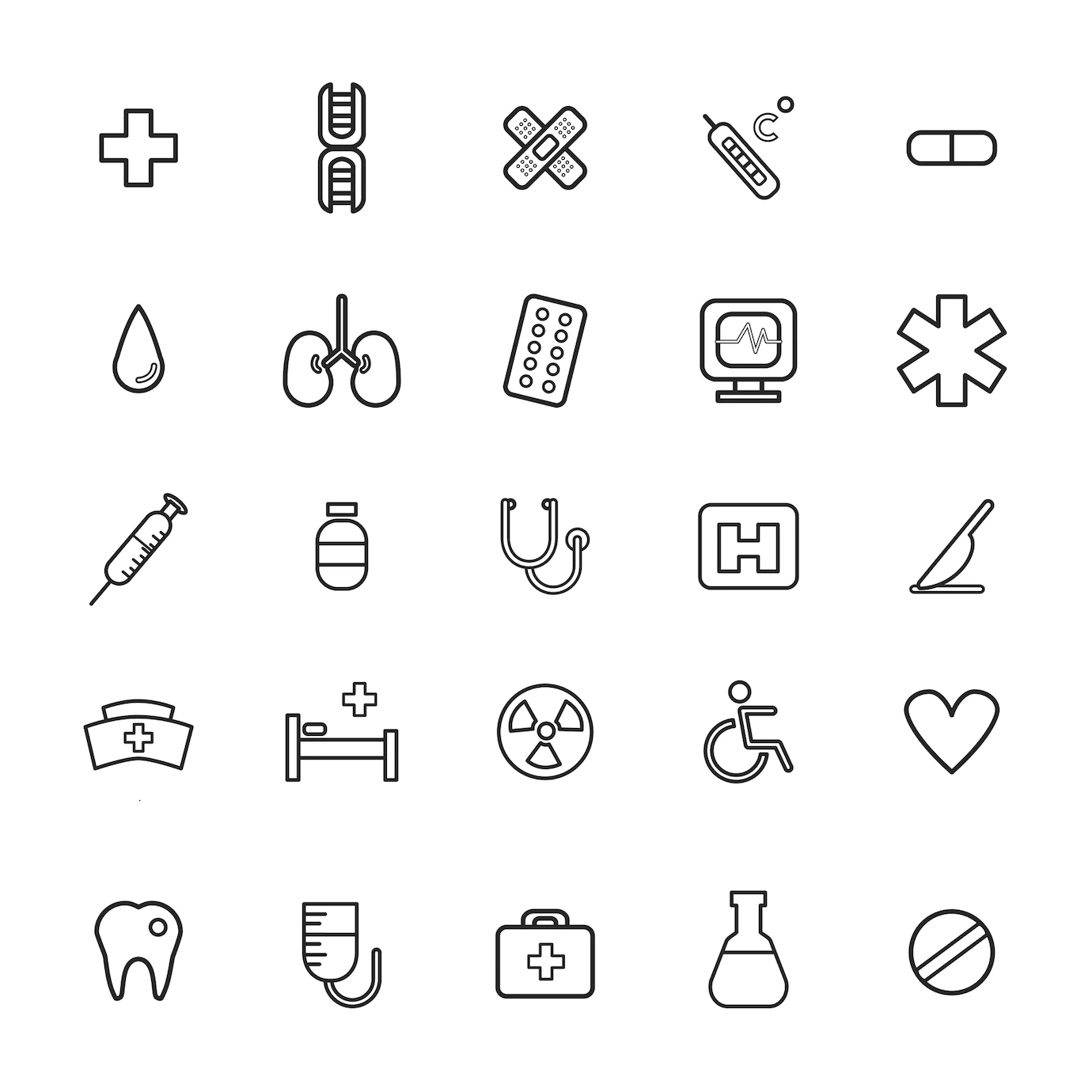 Vector Ui Illustration Health Healthcare Hospital Concept 53876 8013