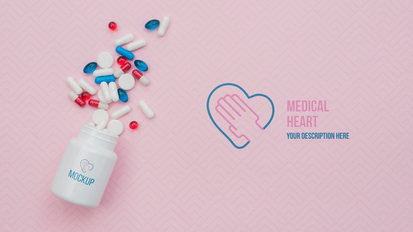 View Pills With Pink Background 23 2148552981