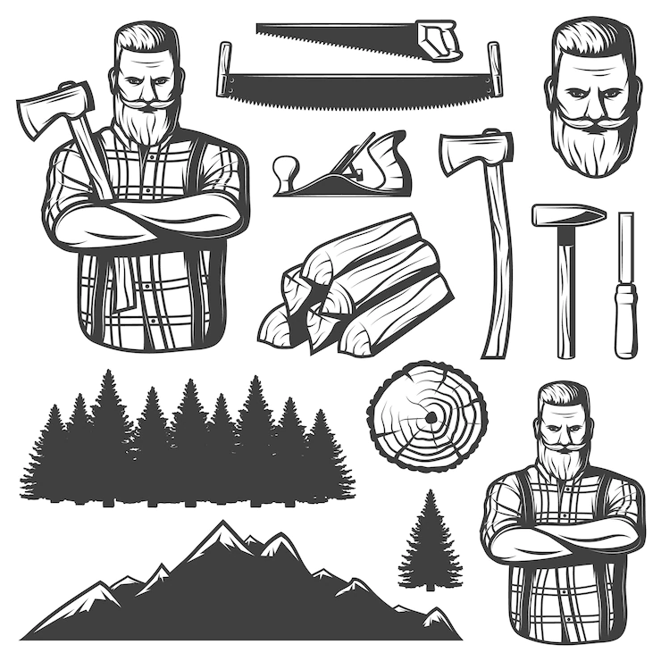 Vintage Lumberjack Elements 1284 37562 (1)