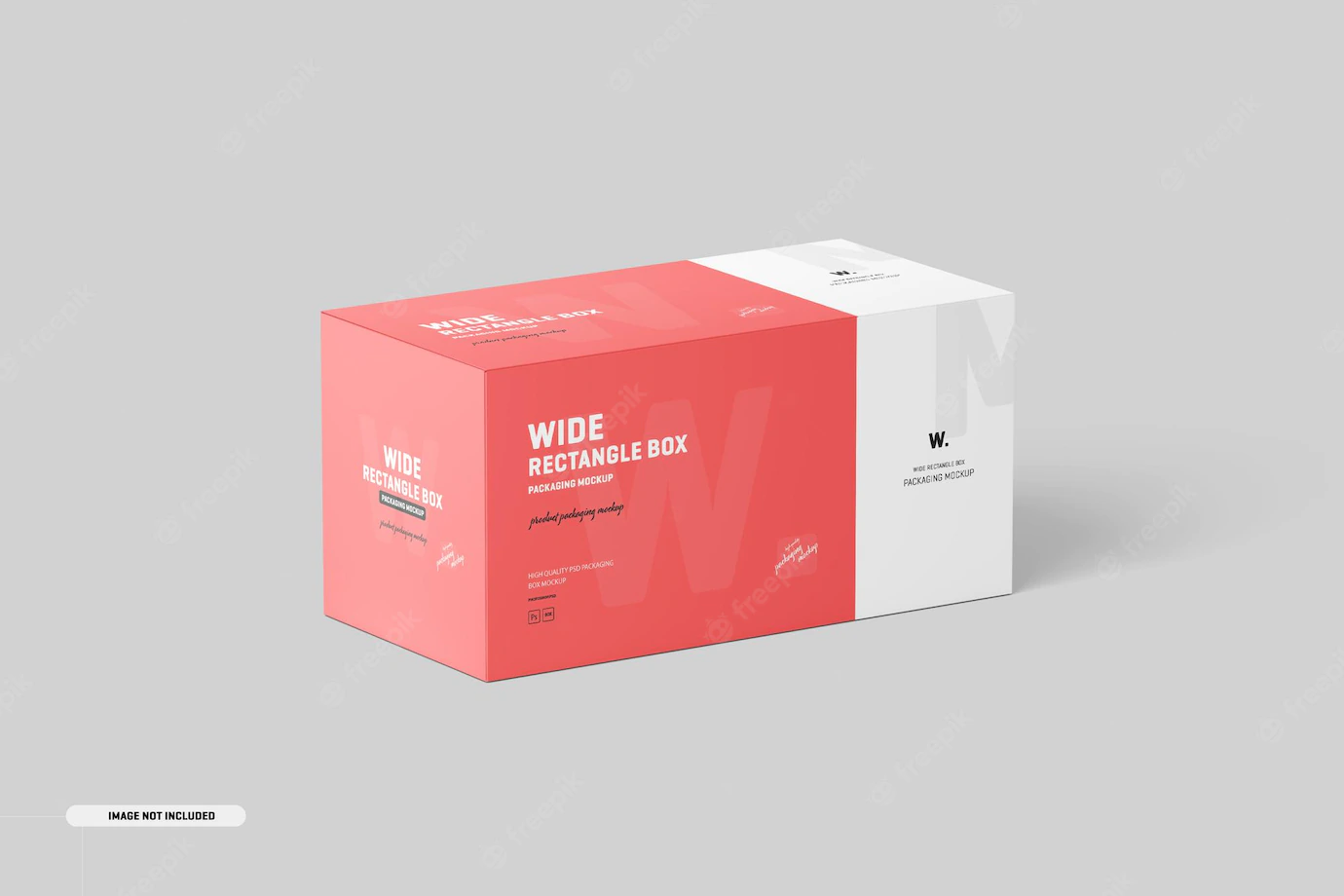 Wide Rectangle Box Mockup 337857 264