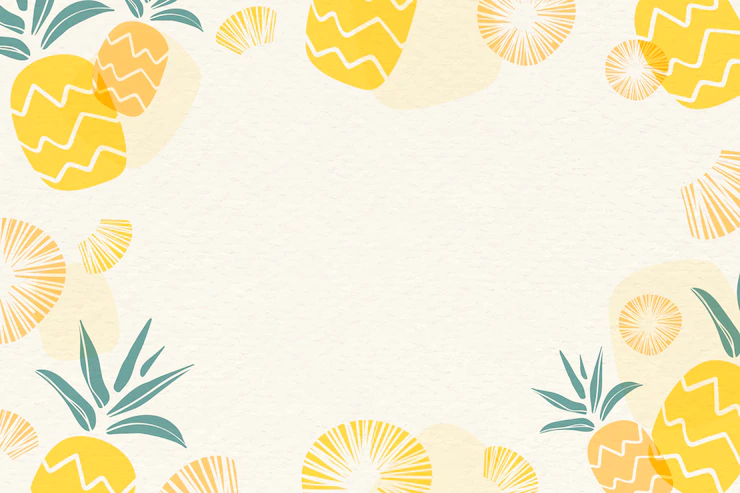 Yellow Pineapple Background 53876 93608