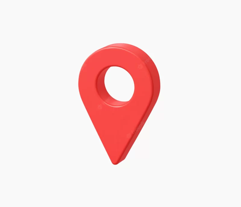 3d realistic location map pin gps pointer markers vector illustration Premium Vector