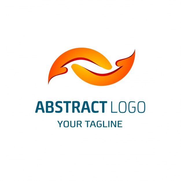 Abstract arrows logo Free Vector
