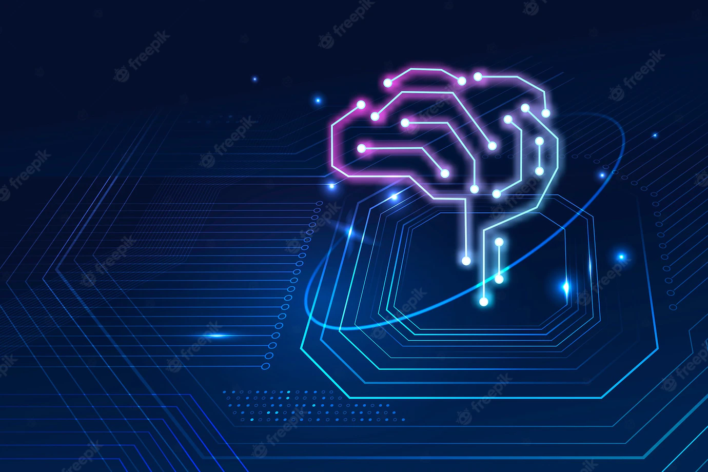 Ai Technology Brain Background Digital Transformation Concept 53876 125206