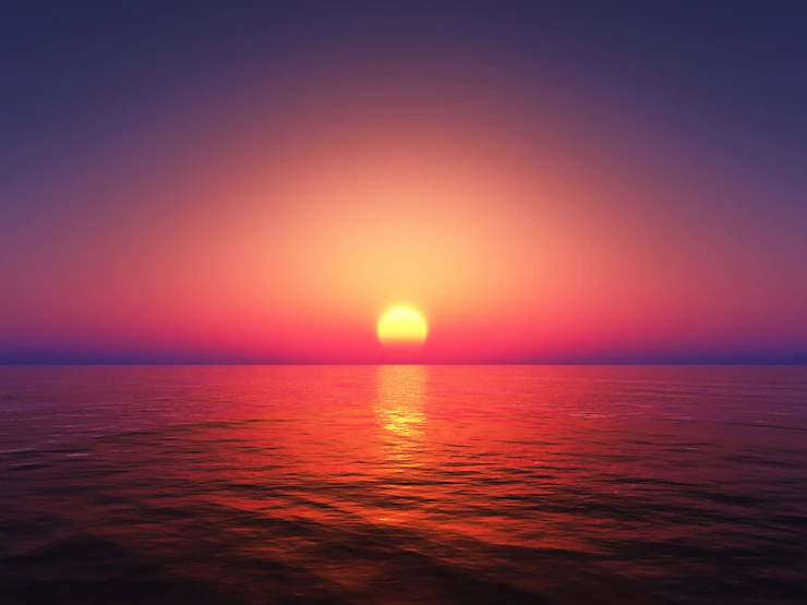 Beautiful Colorful Sunset 1048 2416