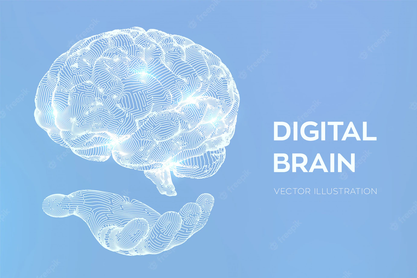 Brain Digital Brain Hand Neural Network 127544 843