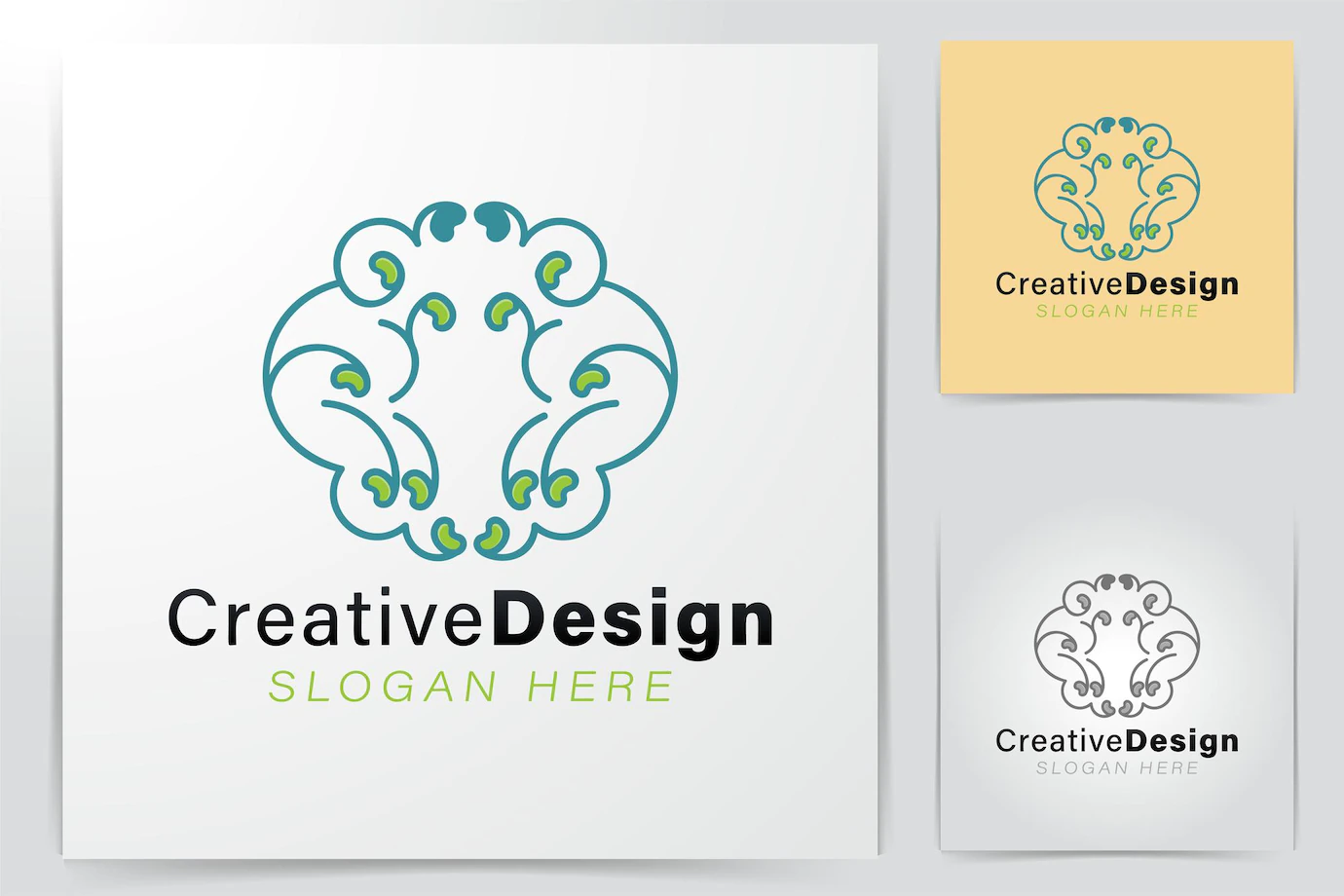 Brain Logo Ideas Inspiration Logo Design Template Vector Illustration Isolated White Background 384344 935
