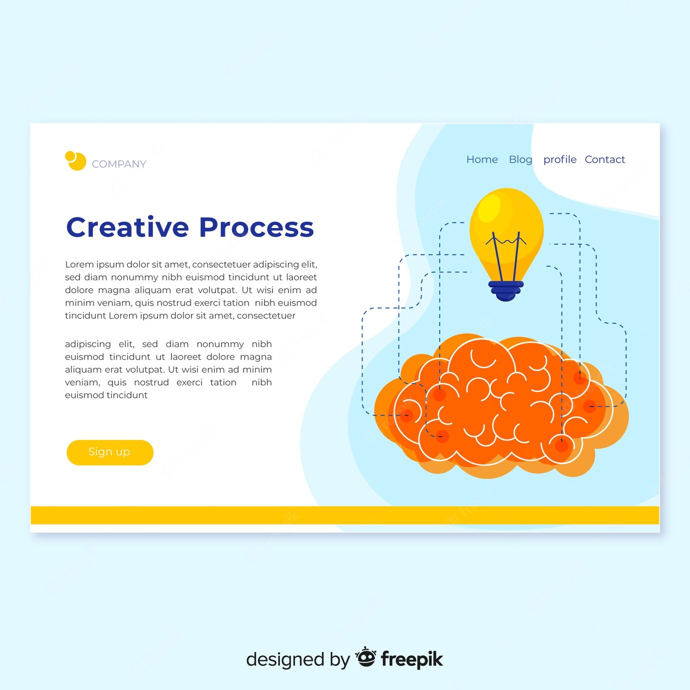 Creative Process Landing Page 52683 8508