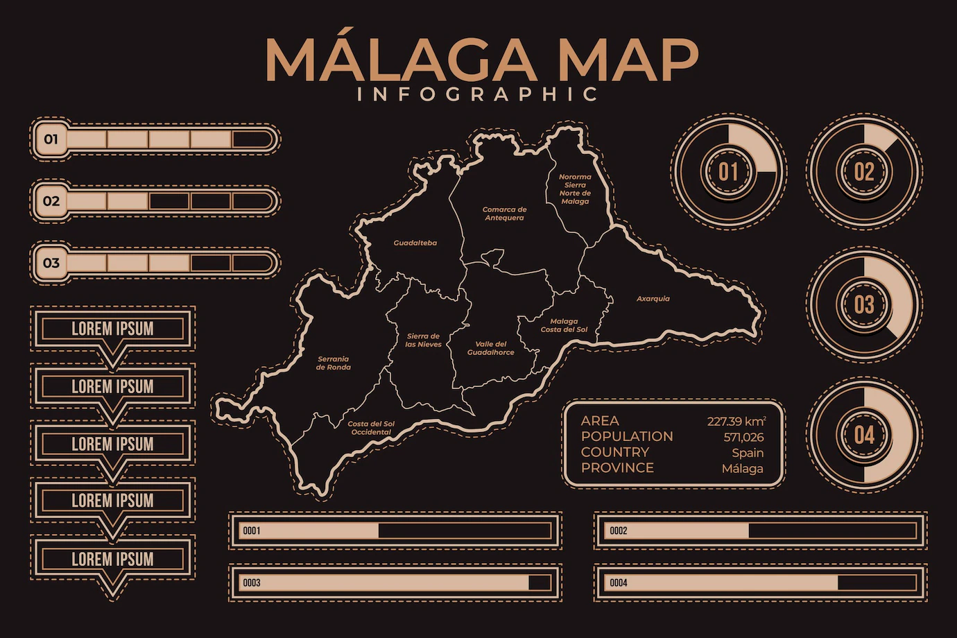 Linear Flat Malaga Map 23 2149047053