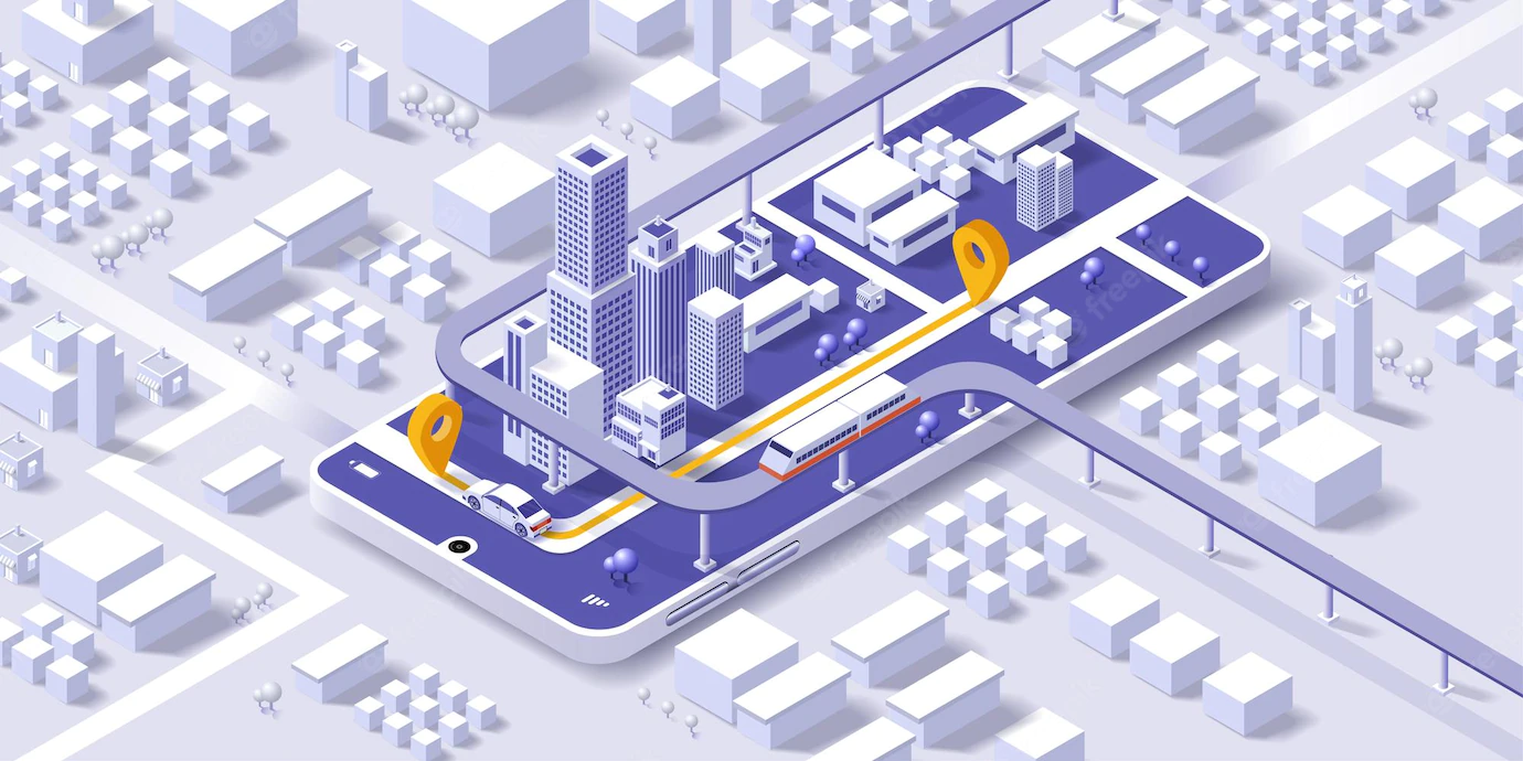 Maps Navigation Online Mobile Application City Isometric Plan With Road Buildings Gps World Map Isometric Smart City Concept 3d Vector Illustration 473922 214