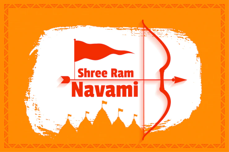 Traditional Shree Ram Navami Festival Card 1017 24249