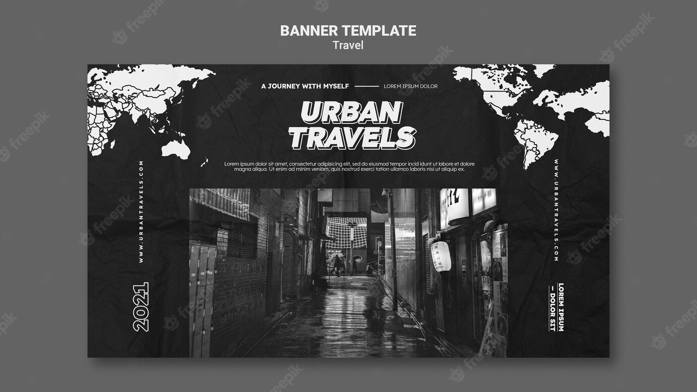 Urban Travels Banner Template Design 23 2148951495