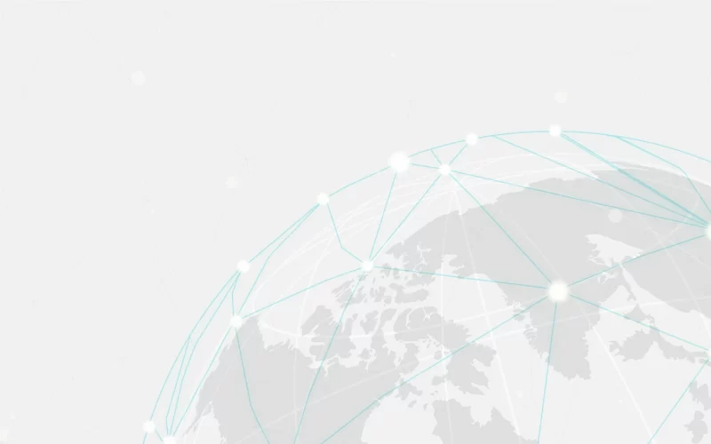 Worldwide connection gray background illustration vector Free Vector