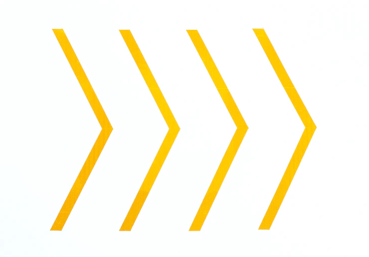 Yellow Minimal Arrows 53876 75139