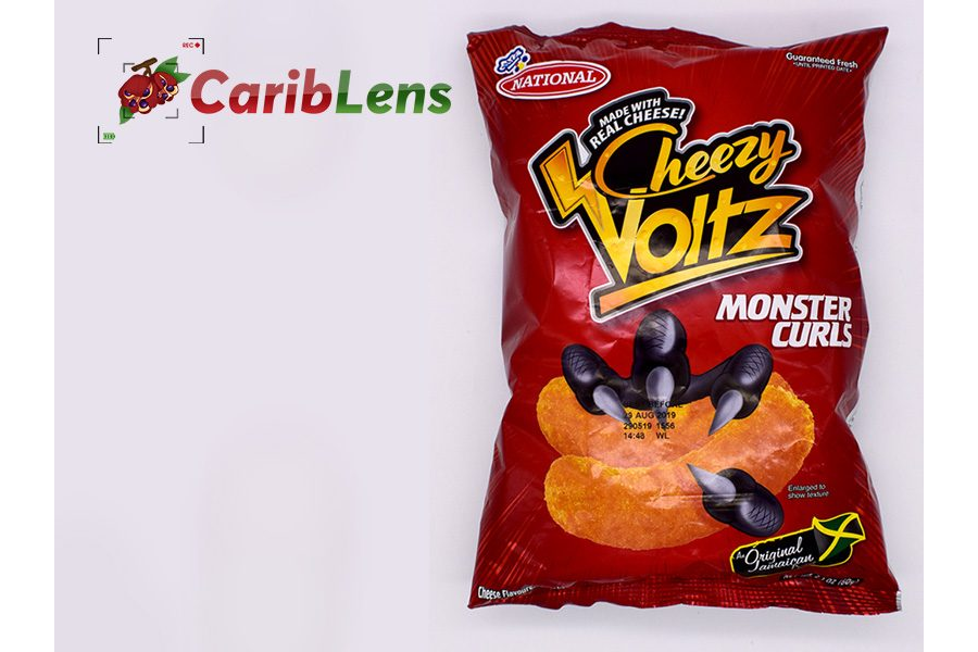 National - Cheezy Voltz Monster Curls Made with real cheese!